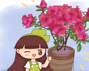 养这花，盆越小花越多，放大盆里容易死！