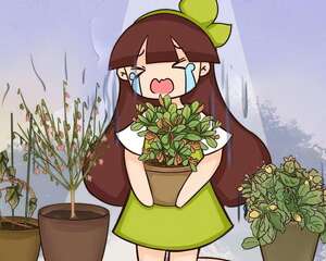 这花冒了30个花苞，一夜之间全掉光，扎心！