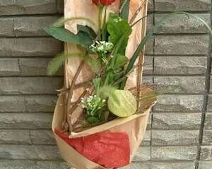 单枝花礼的制作