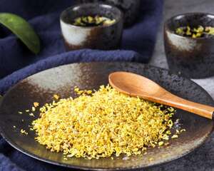 小小“桂花”用处可真多，晒干后，能泡茶也能做糕点