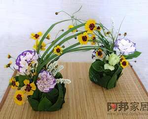 联体插花：插花小技巧