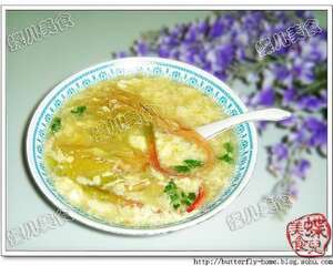 润肺止咳昙花蛋汤