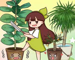 花养丑了，砍一刀整形，俩月脱胎换骨！