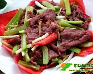 玫瑰炒牛肉