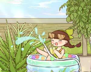 这花不休眠，多浇水、勤施肥，天天都长个儿！
