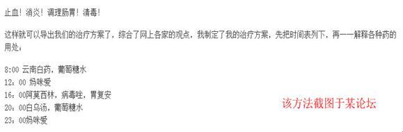 关于细小病毒的偏方和想法