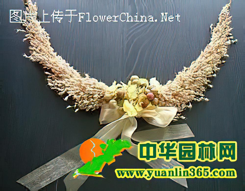 用高粱做成的花索简单方便