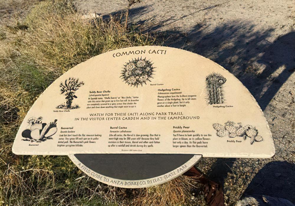 誓将那昙花看尽： 第五次游历加州，赏加州最大的州立公园Anza-Borrego