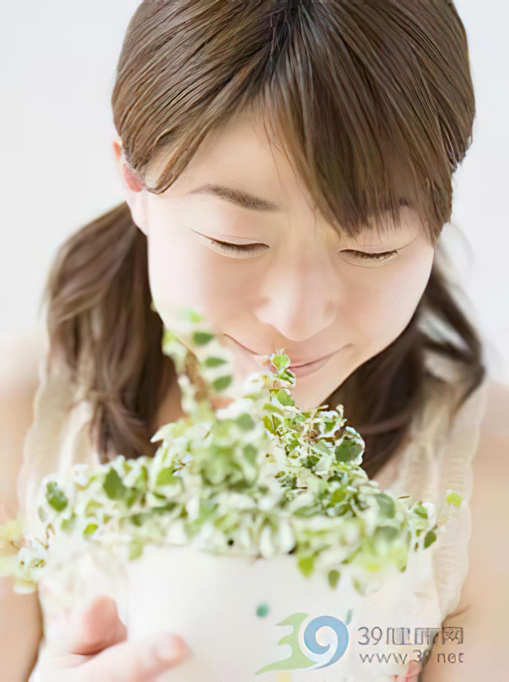 白领办公桌上的迷你花盆栽培