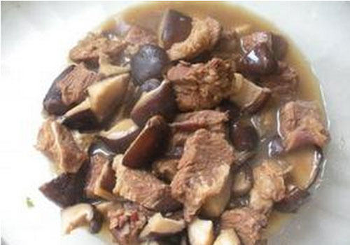 【美食攻略】自制猫咪香菇牛肉饭