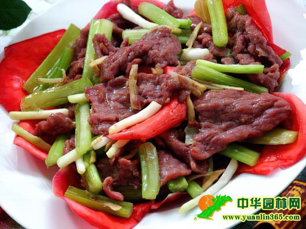 玫瑰炒牛肉